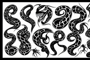 Venom tattoo idea