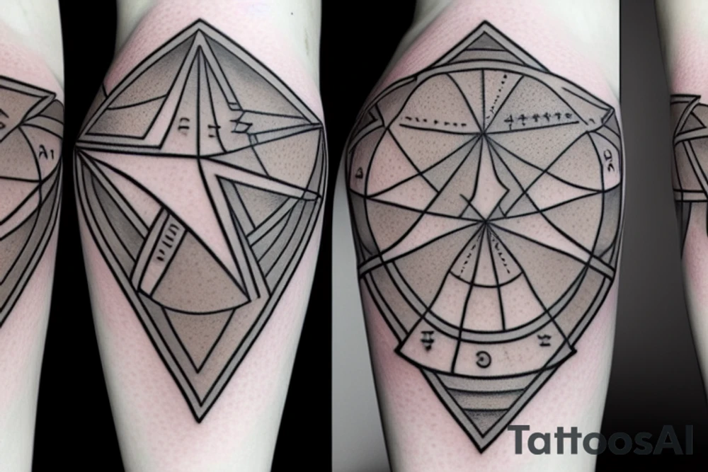 proof of the pythagorean theorem tattoo idea