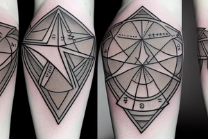 proof of the pythagorean theorem tattoo idea