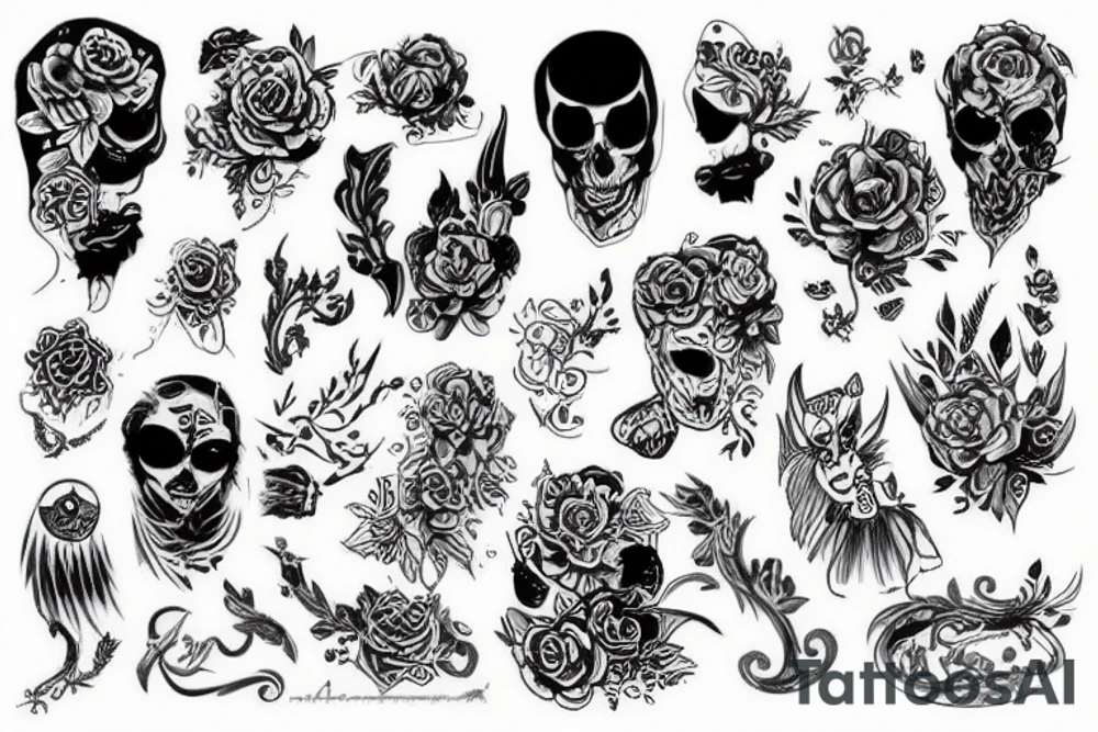 Очко большое tattoo idea