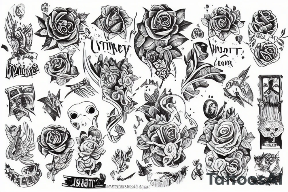 сдохнуть хочется tattoo idea