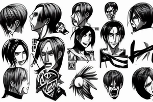 attack on titan tattoo idea
