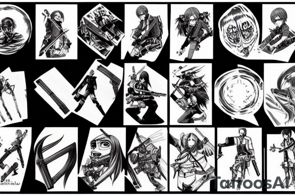 attack on titan tattoo idea
