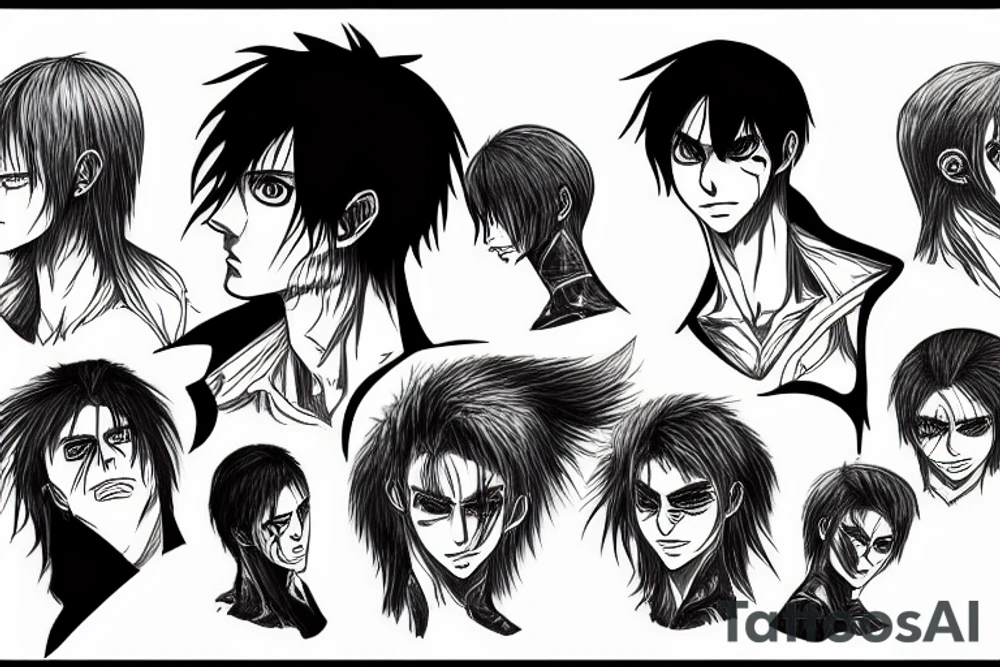 eren yeager tattoo idea