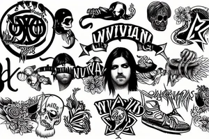 nirvana tattoo idea