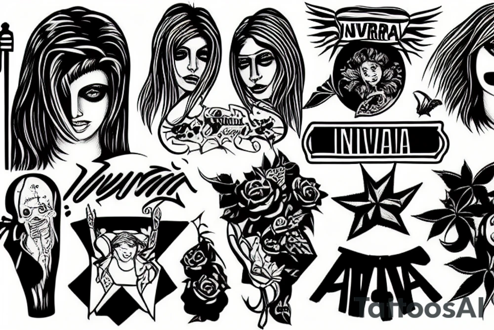 nirvana tattoo idea