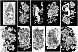 Women tattoo idea