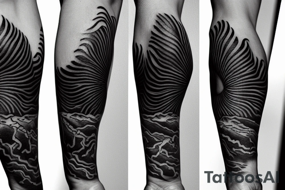 shadows fire tattoo idea