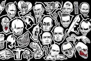 evil Putin tattoo idea