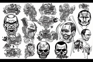 evil Putin tattoo idea