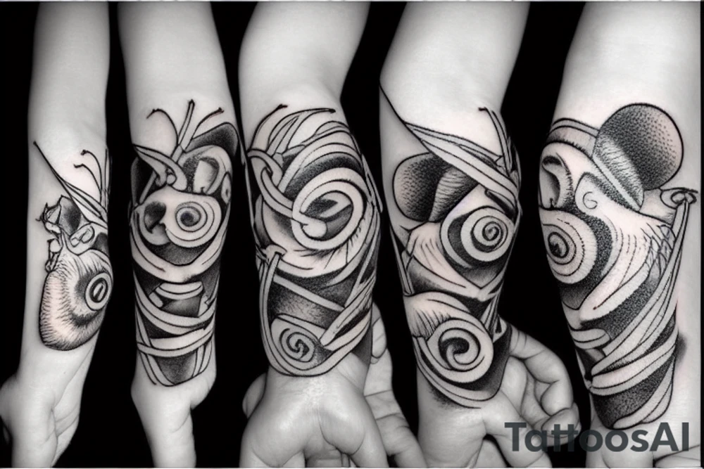 Sad rat tattoo idea