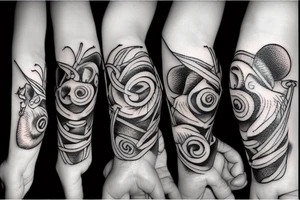Sad rat tattoo idea