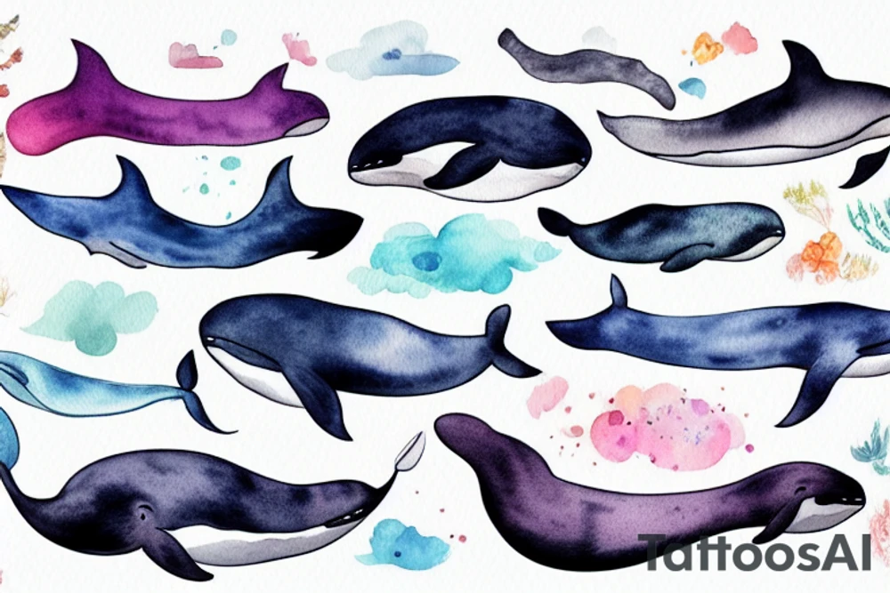 whale tattoo idea