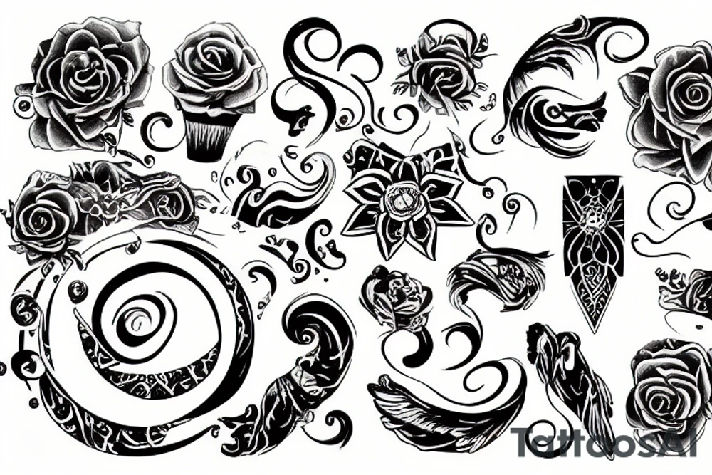 ring wedding tattoo idea