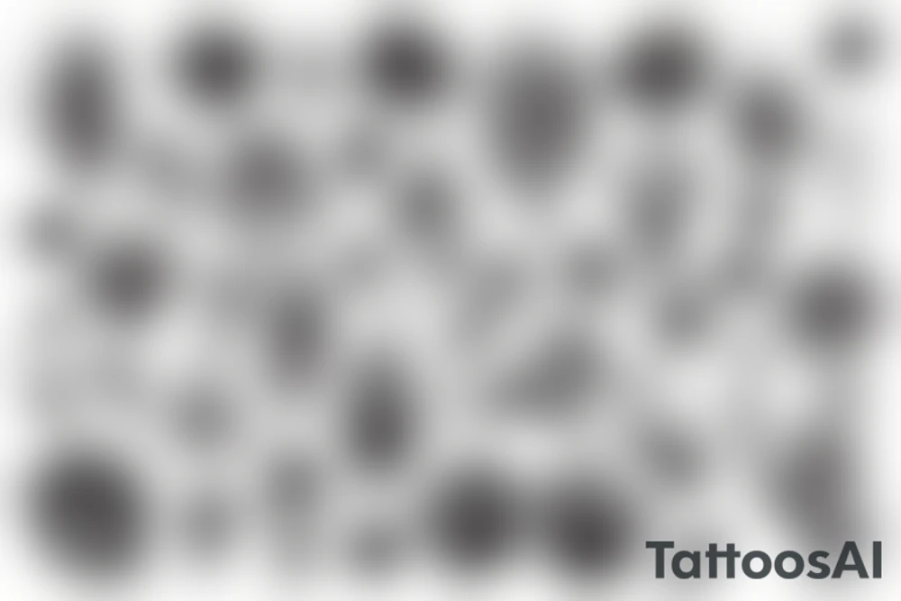 painting tattoo idea
