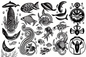 Deep Sea Diver tattoo idea
