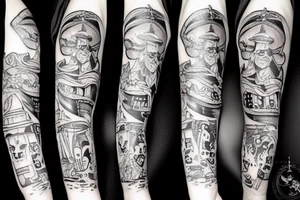 pirate tattoo idea