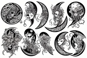 moonwater tattoo idea