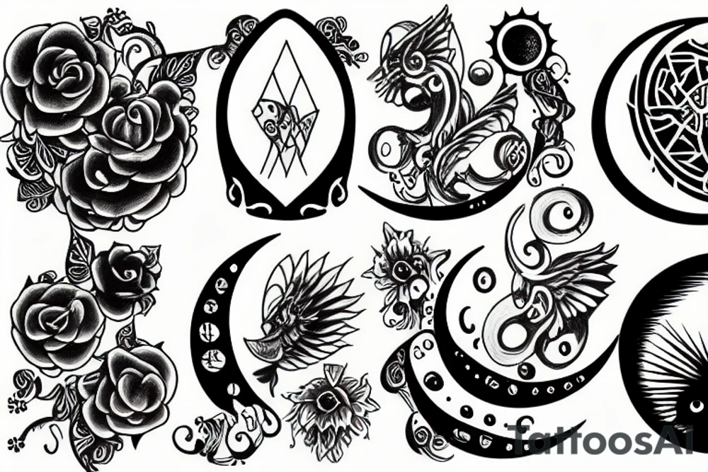 moonwater tattoo idea