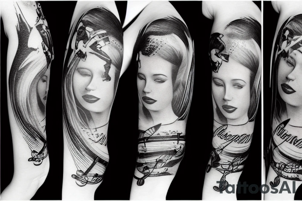 Freedom is music tattoo idea