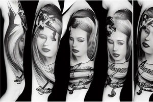 Freedom is music tattoo idea