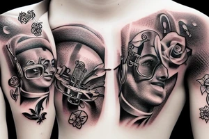 Freedom is music tattoo idea