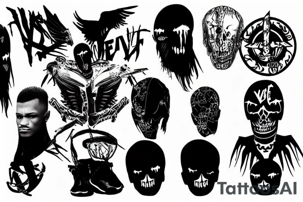 Vlone tattoo idea