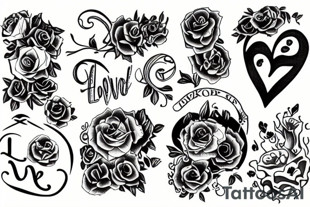 loving husband tattoo idea