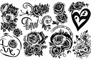 loving husband tattoo idea