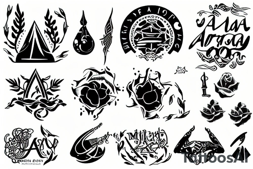 Mount Ararat tattoo idea