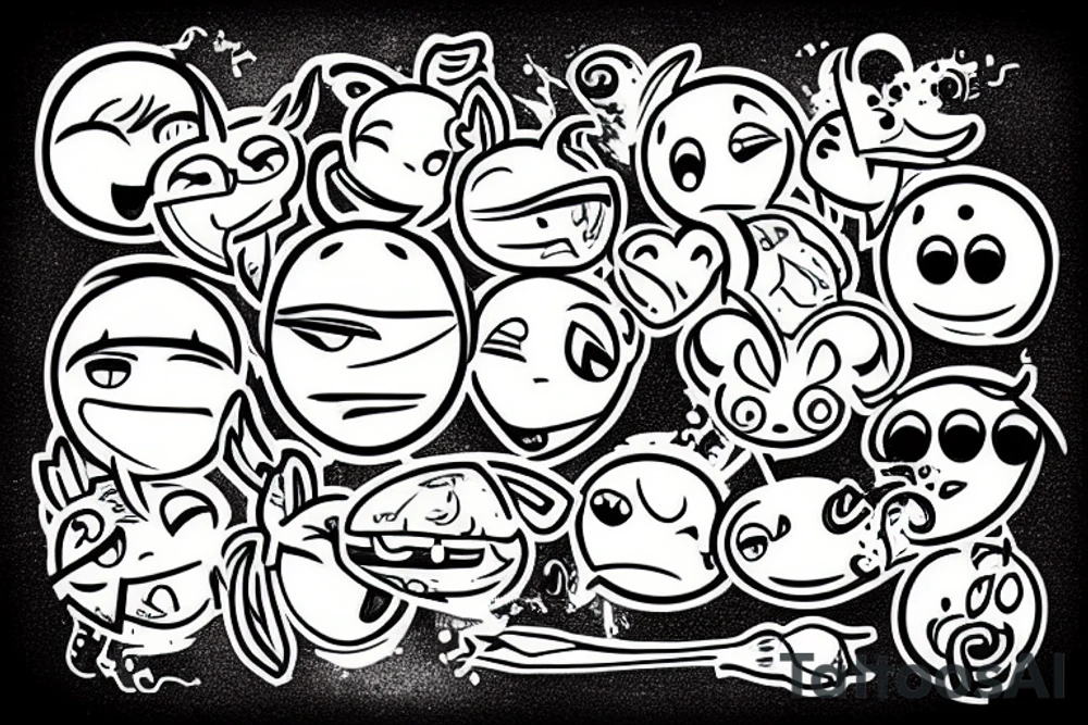 emoji tattoo idea