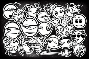 emoji tattoo idea