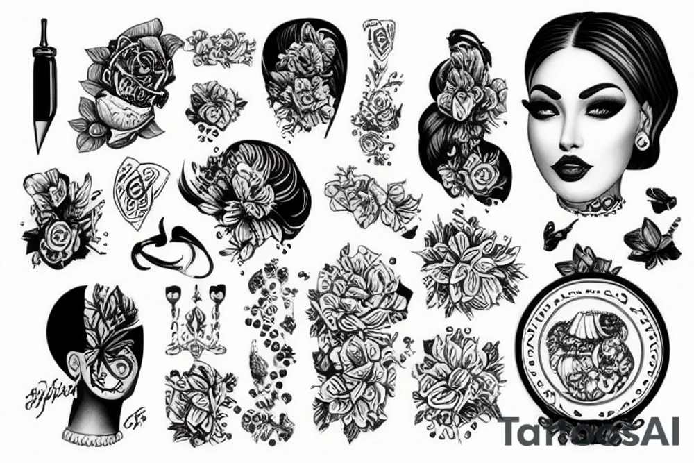 Украинка tattoo idea