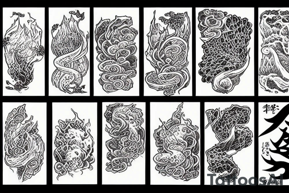 Rivers of blood tattoo idea
