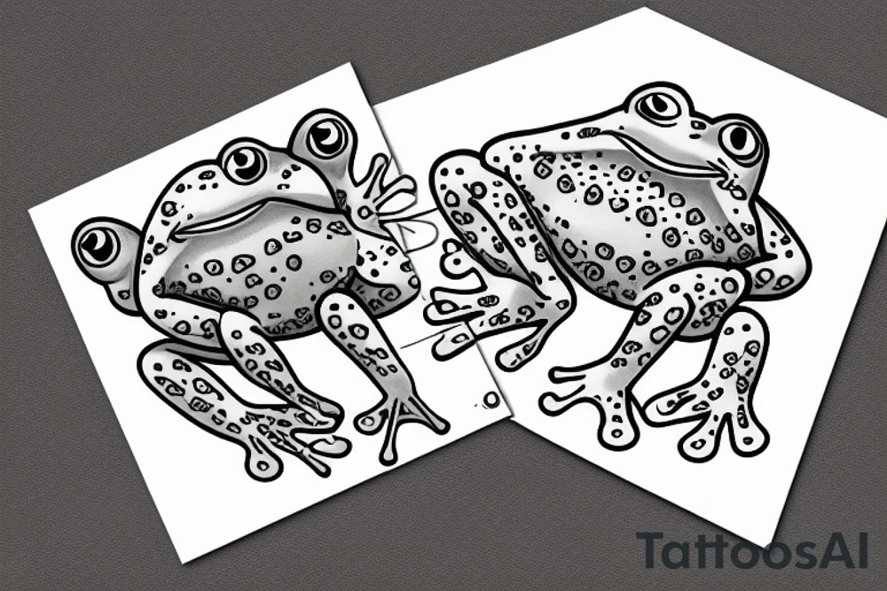 frog tattoo idea