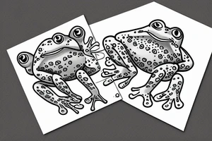 frog tattoo idea