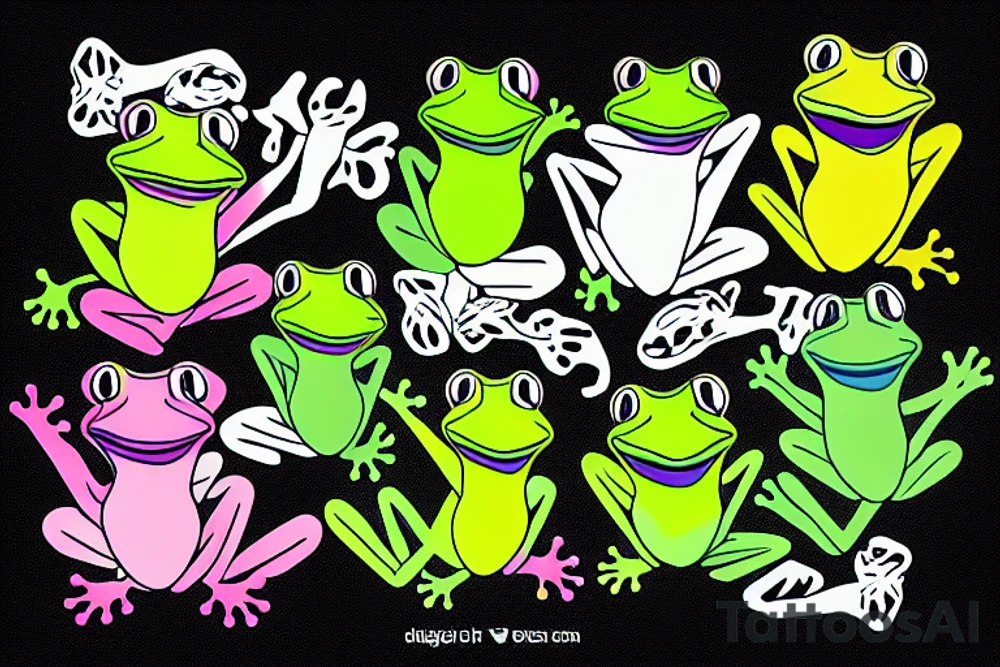 frog tattoo idea