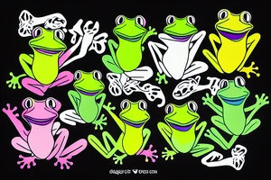 frog tattoo idea