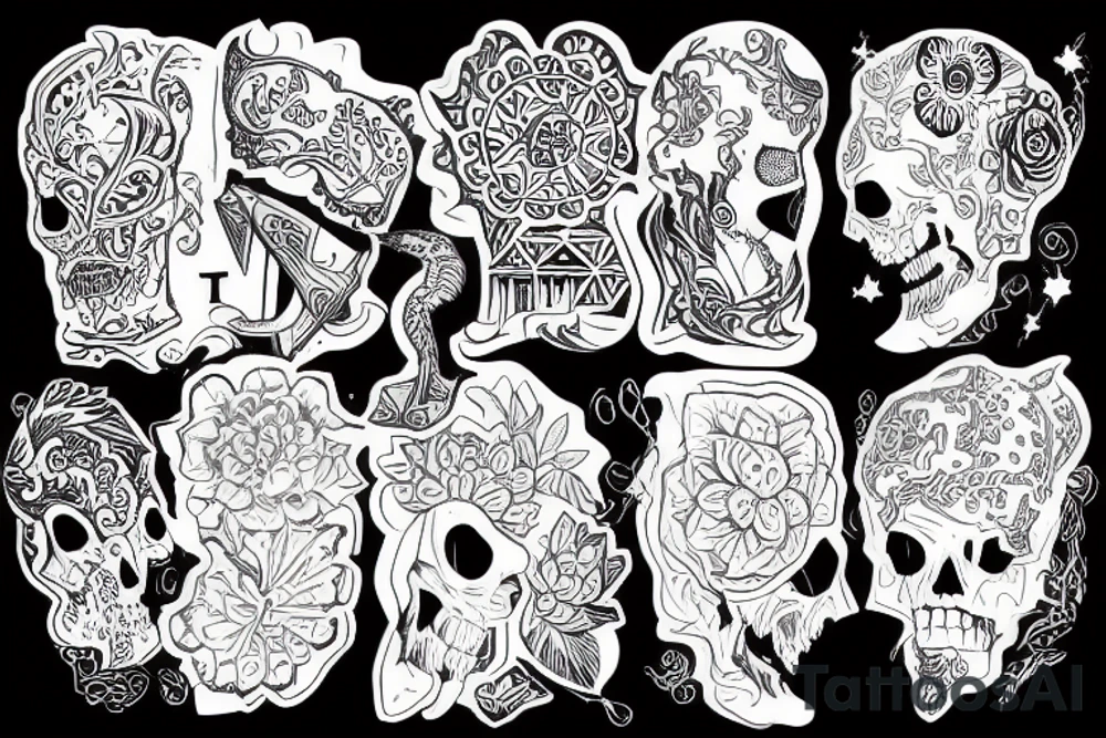 Новый год tattoo idea