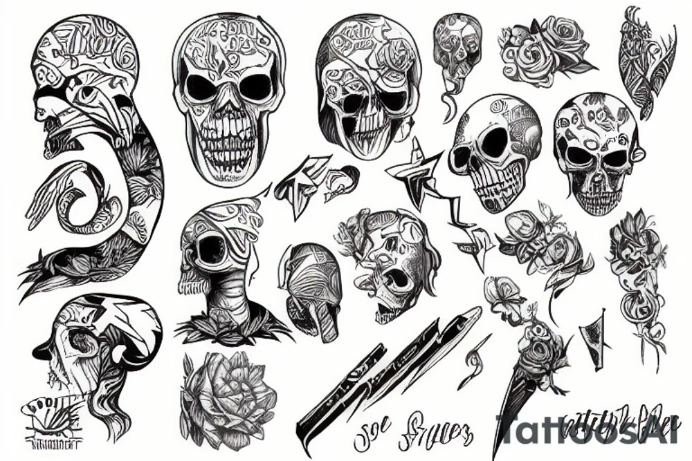 Struggle tattoo idea