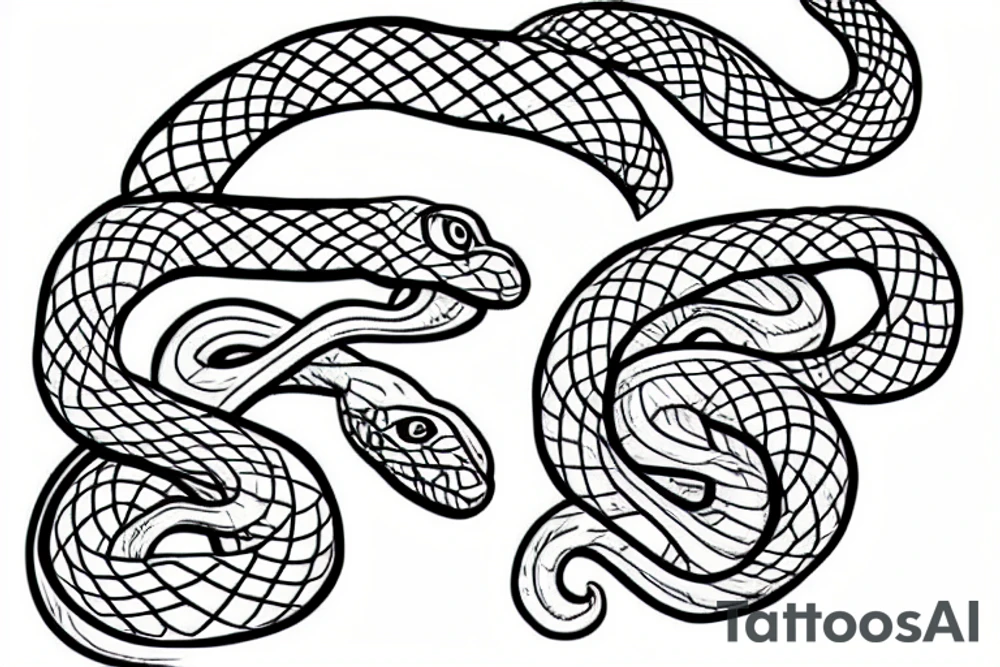 Snake tattoo idea