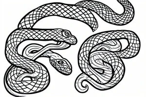 Snake tattoo idea