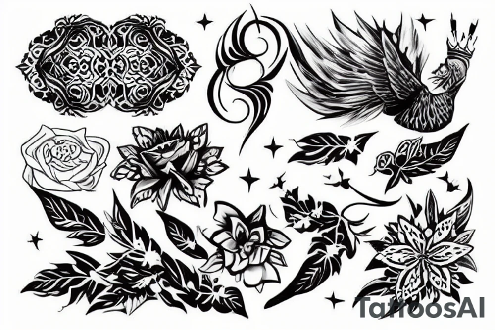 Избавление от зависимости и шаг в свободную жизнь tattoo idea
