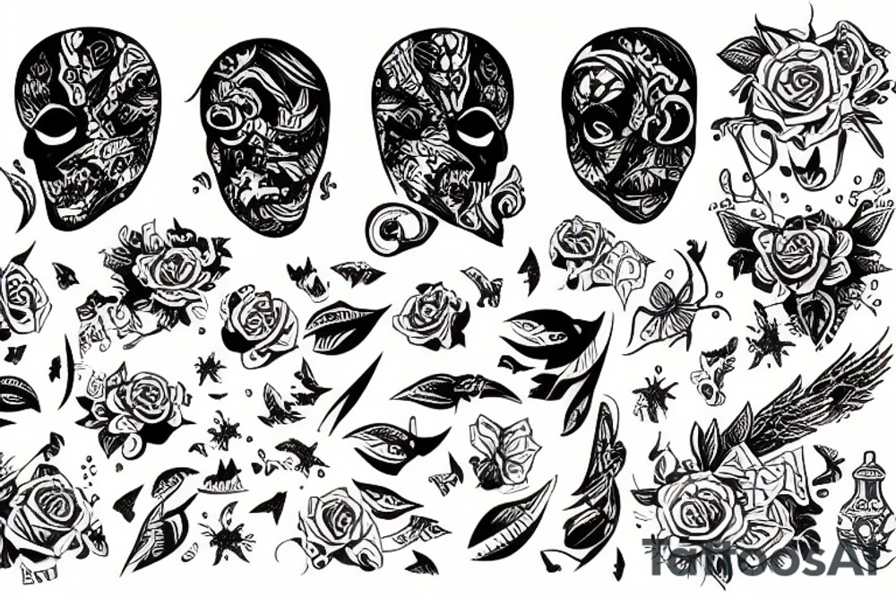 Магия tattoo idea