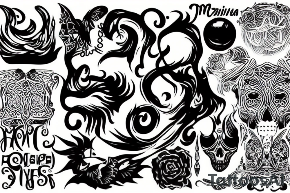 Магия tattoo idea
