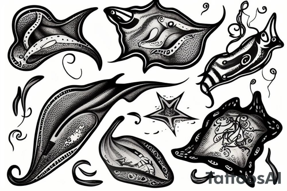 stingray tattoo idea