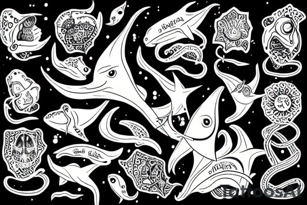 stingray tattoo idea