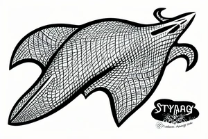 stingray tattoo idea