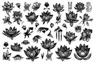 Lotus Flower tattoo idea