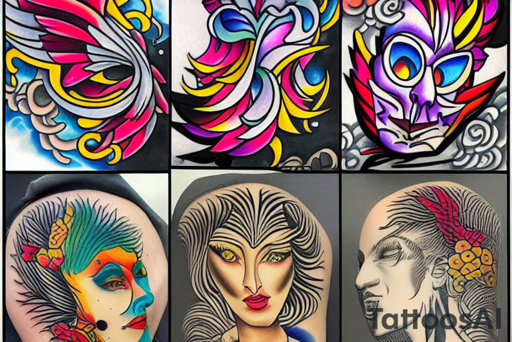 Phoenix tattoo idea